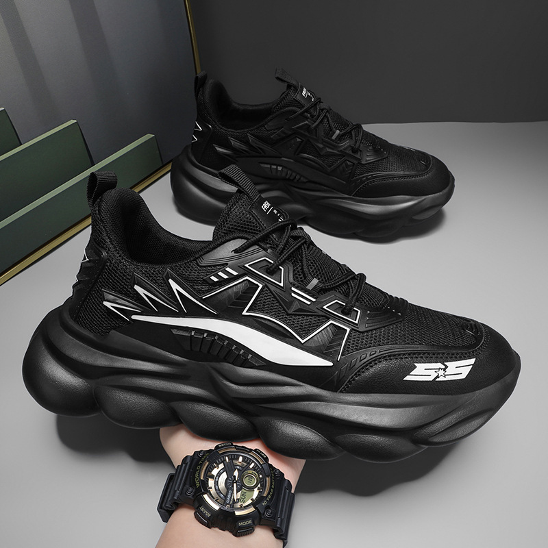 Plus Size Men's Shoes Mesh Breathable Platform foto 5