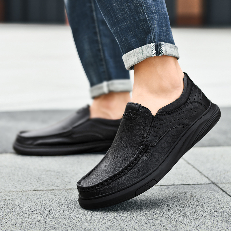 Men's Outdoor Casual Soft Bottom Lazy Driving Shoes foto 2