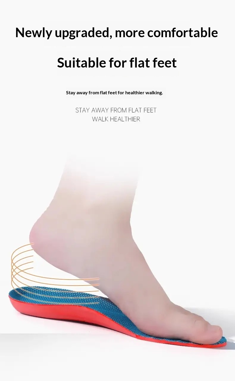 Sports Insole Shock-absorbing Soft Elastic foto 5