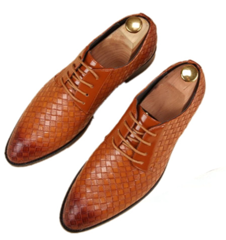 Low-cut Fashion Pointed Plaid Shoes foto 5