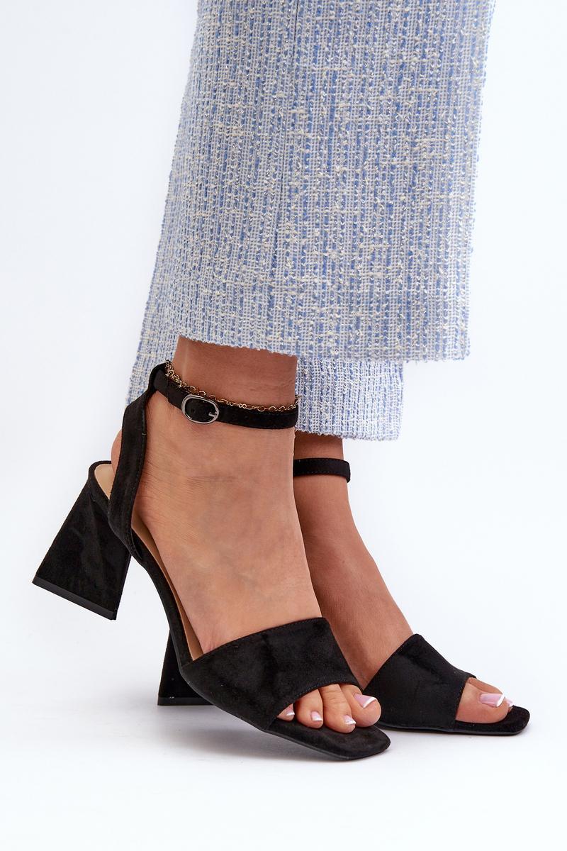Sandalen op hak Step in style