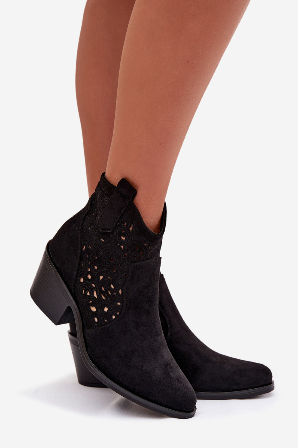 Laarsjes met hoge hak Step in style