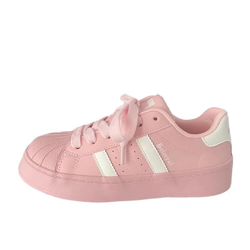 Shell Toe Casual Sneakers For Students Womens foto 5