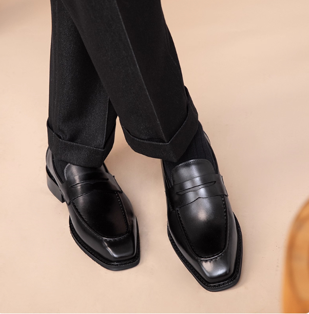 Men's Genuine Leather Outdoor Casual Shoes foto 3