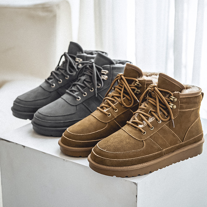Autumn And Winter Snow Boots Men's Warm Thickened foto 2