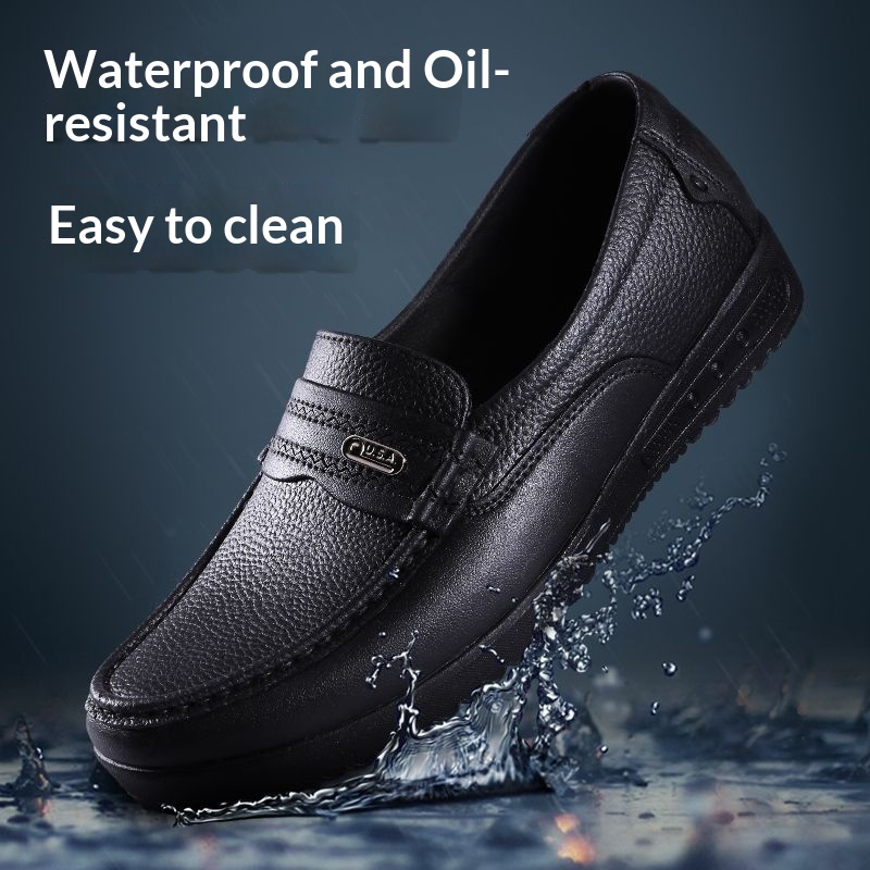 Short-tube Waterproof Rain Boots For Men And Non-slip foto 4
