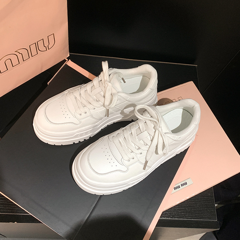Platform Height Increasing Casual Lace Up Sports Board Shoes foto 2