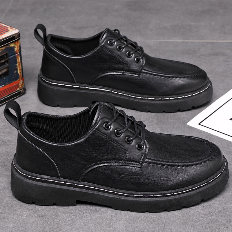 Mens Stylish Casual British-style Versatile Sneakers foto 4