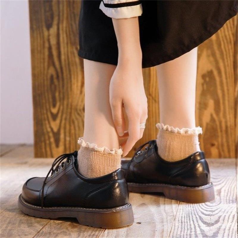 Preppy Style Retro Dress Mary Jane Women's Shoes foto 5