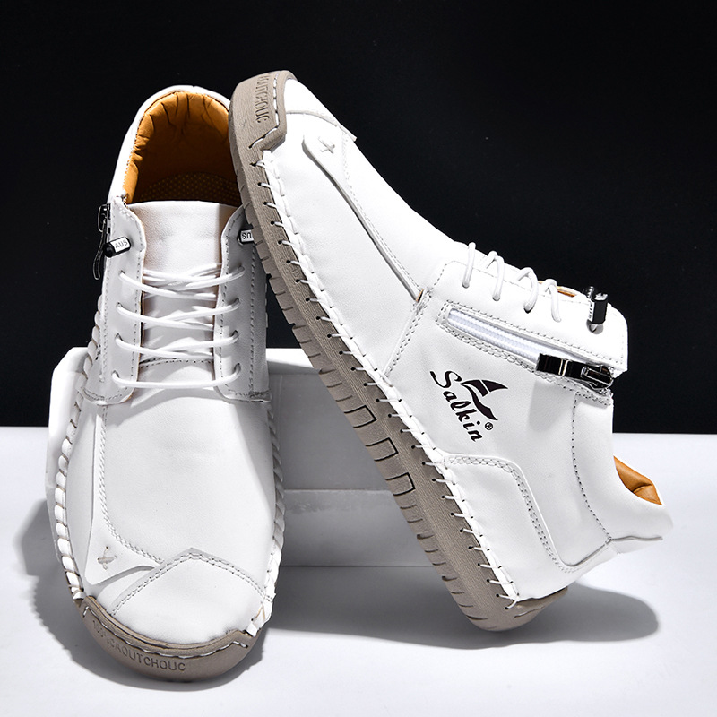 Hand-stitched Unisex Shoes With Soft Soles For Fallwinter foto 2
