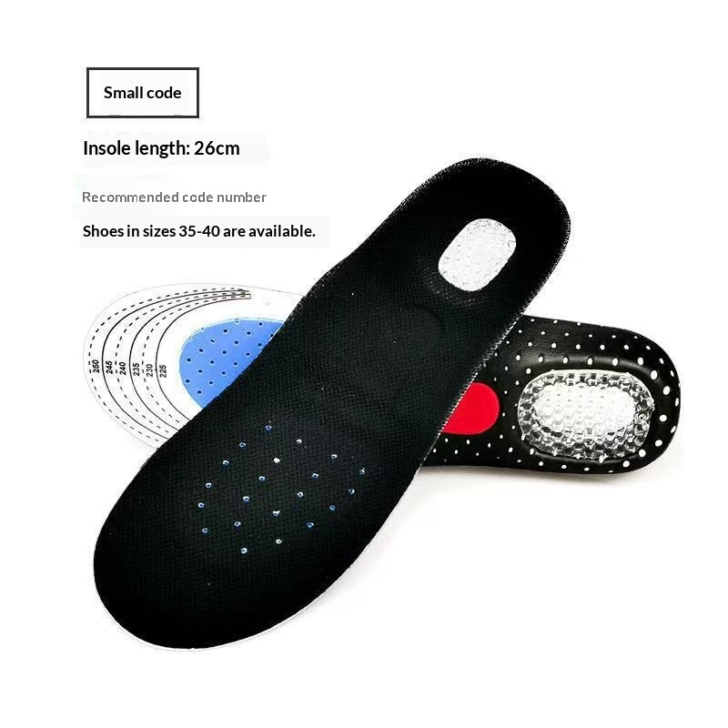 Arch-support Athletic Insoles With Sweat-absorbing Latex Air Cushioning foto 5
