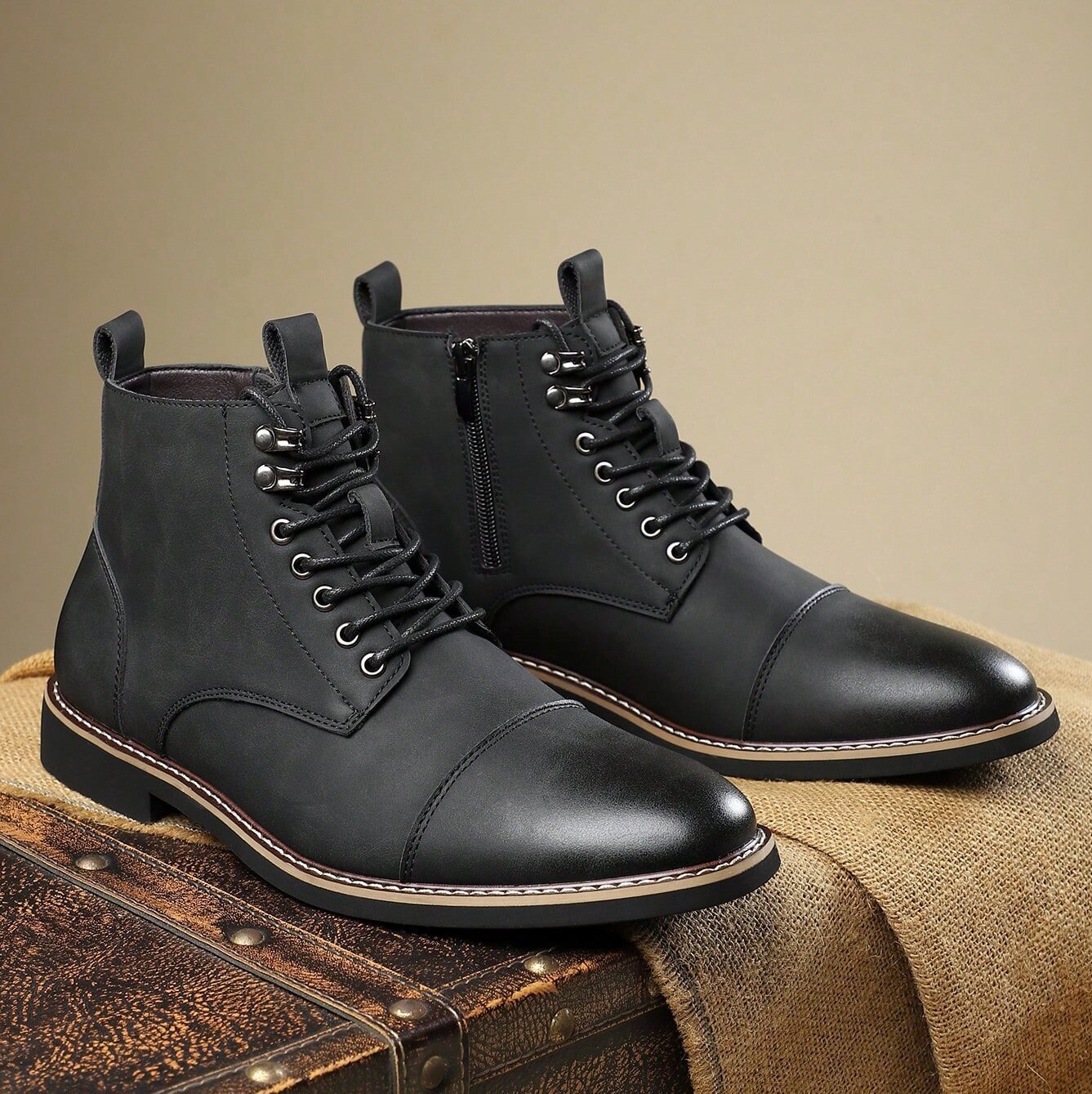 Fashion Business Casual Men's Martin Boots foto 5