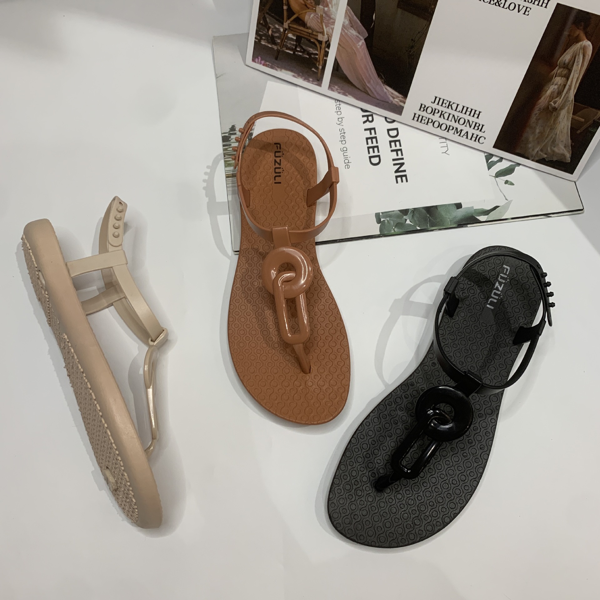 Summer Influencer-style New Casual Strappy Sandals foto 2