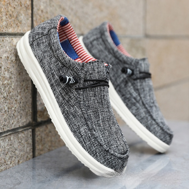 Breathable Mesh Comfortable Simplicity Fashion Low Top Men's Shoes foto 4