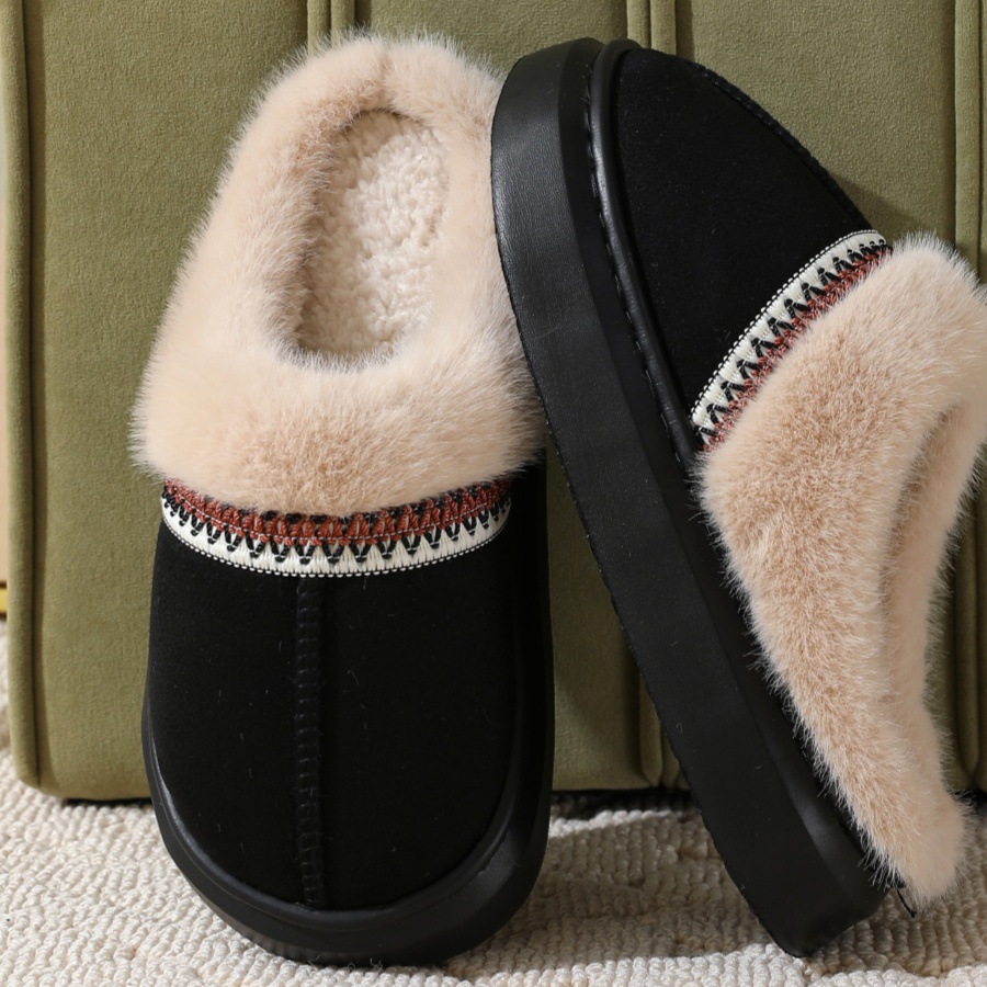 Fluffy Slippers Autumn And Winter Thick Bottom Outdoor foto 2