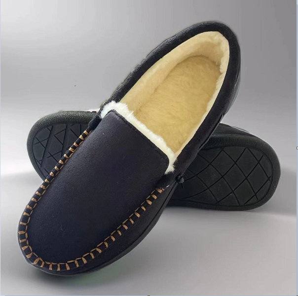 Winter Cloth Shoes With Velvet Bean Thick And Warm Cotton Shoes foto 5