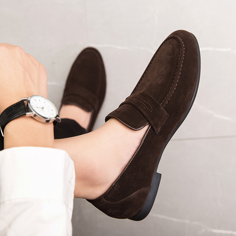 Slip-on Casual Shoes Men's Versatile British foto 4