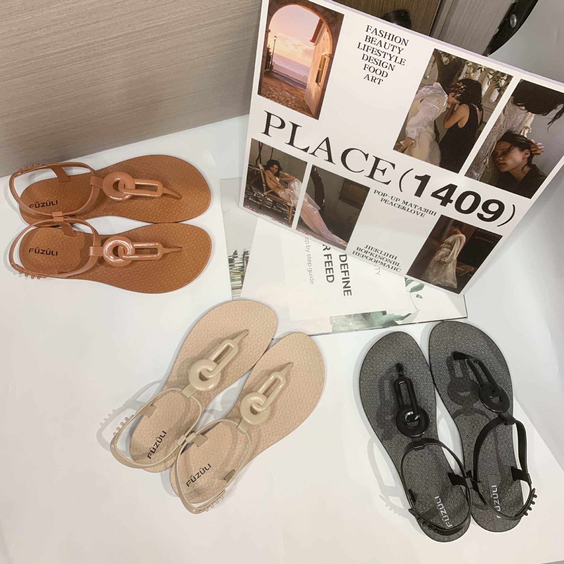 Summer Influencer-style New Casual Strappy Sandals foto 3