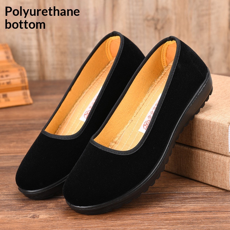 Breathable And Comfortable Women's Old Beijing Cloth Shoes foto 2