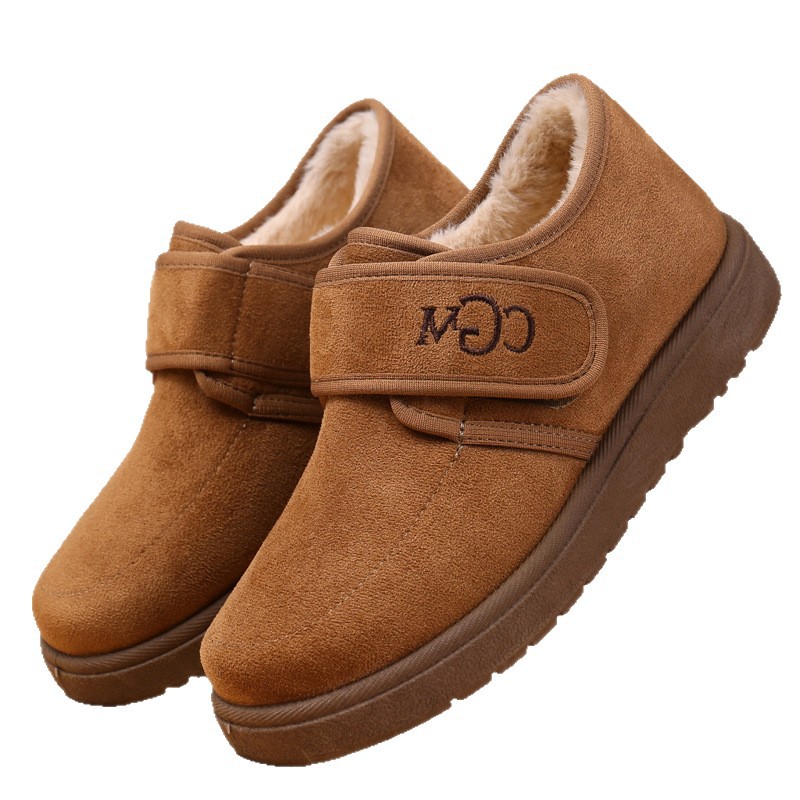 Cotton Shoes Velcro Women's Warm Trendy Casual Cotton Boots foto 3