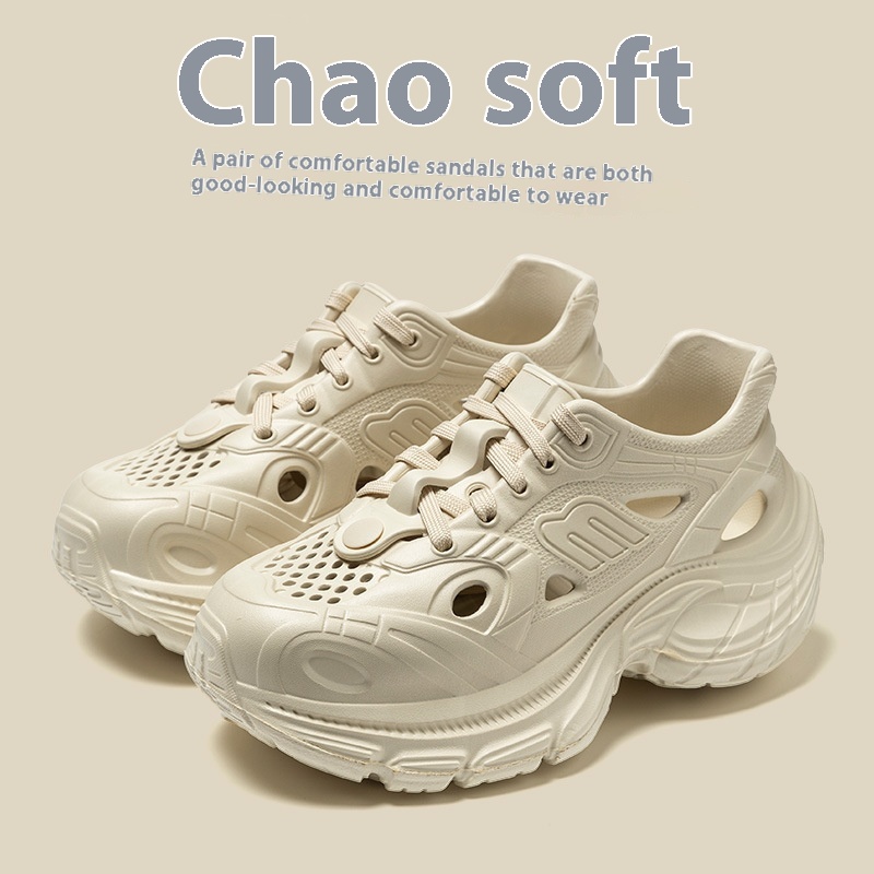 Women's Hole Casual Shoes Sneaker Outdoor Sandals foto 5