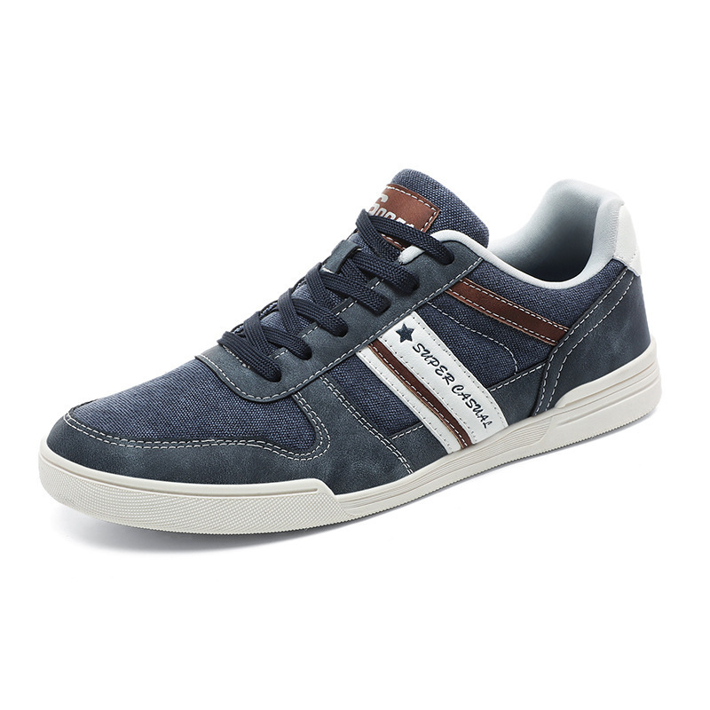 Autumn New Men's Shoes Breathable Denim Sports foto 2