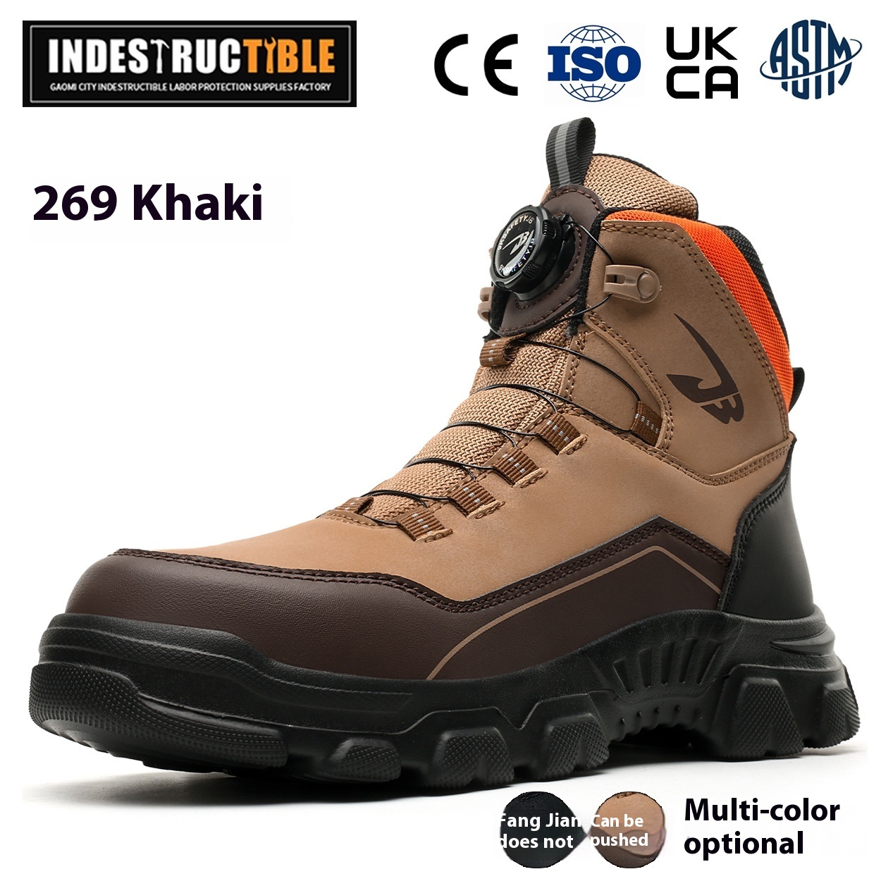 Anti Smashing And Puncture Lightweight Labor Protection Shoes foto 4