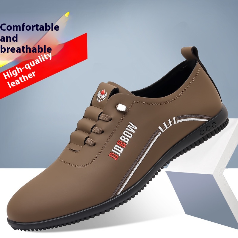 Men's Business Casual Shoes Slip-on Lightweight Fleece-lined foto 3