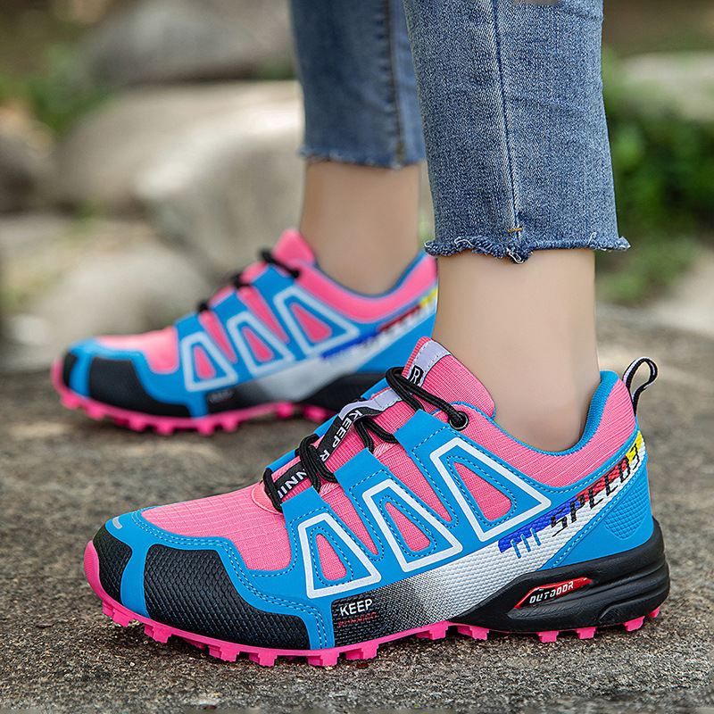 Hiking Breathable Large Size Shoes Front Lace-up foto 5