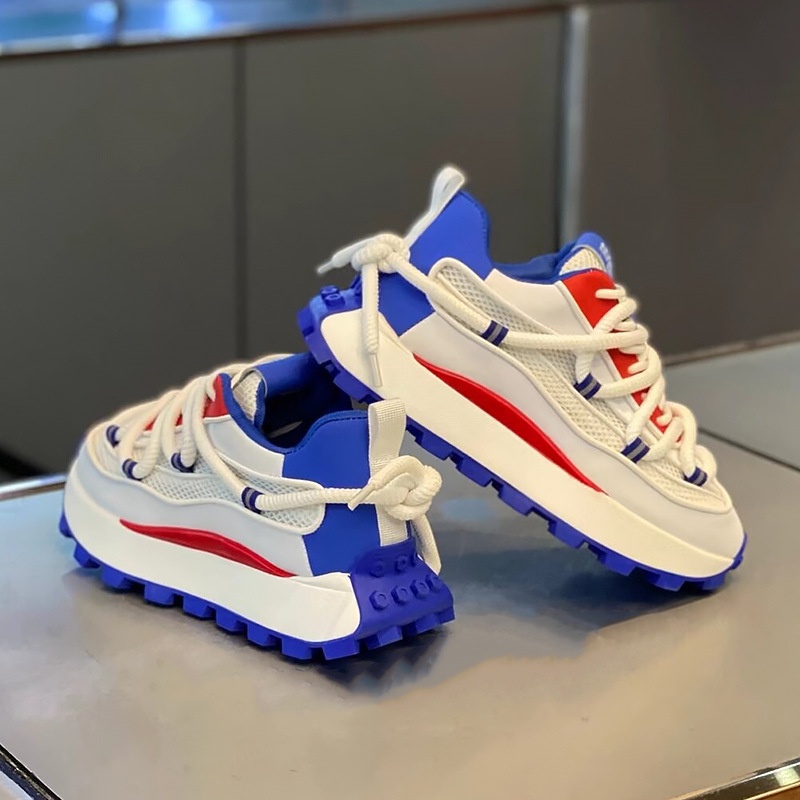 Fashion Comfortable Fashionable Casual Shoes Thick Bottom Hight Increasing Board Shoes foto 2