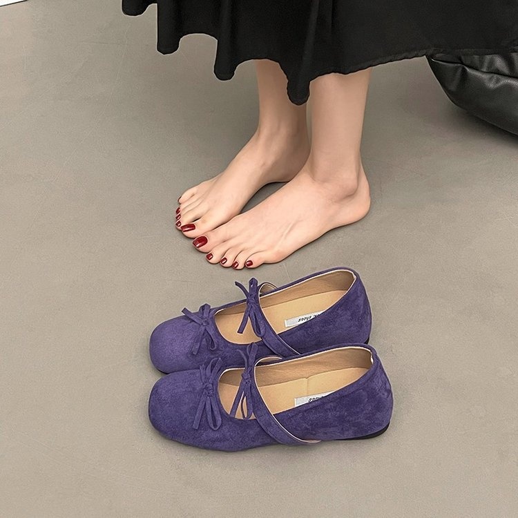 Women's Fashionable Canvas Bow-Knot Casual Shoes foto 2