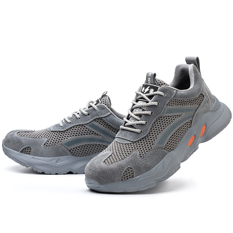 Summer Breathable Labor Protection Shoes Anti Smashing Anti Piercing Anti Slip