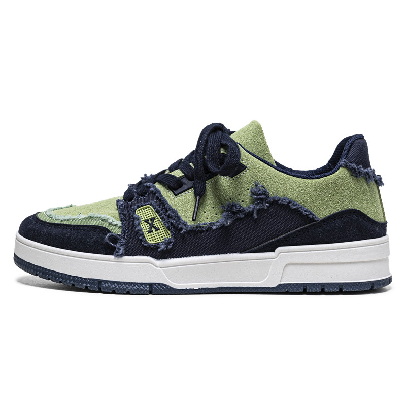 Breathable Leisure Hong Kong Style Retro Men's Shoes foto 5