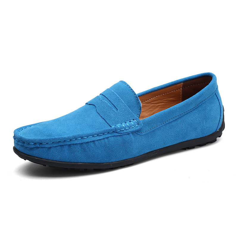 Korean Style Fashion Matte Gommino Men's Fashion Driving Shoes foto 5