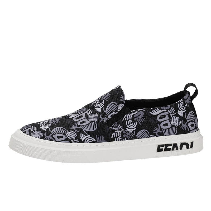 Men's Shoes Spring New Casual Versatile Shoes Korean Fashion Shoes Low-top Men's Canvas Shoes foto 5