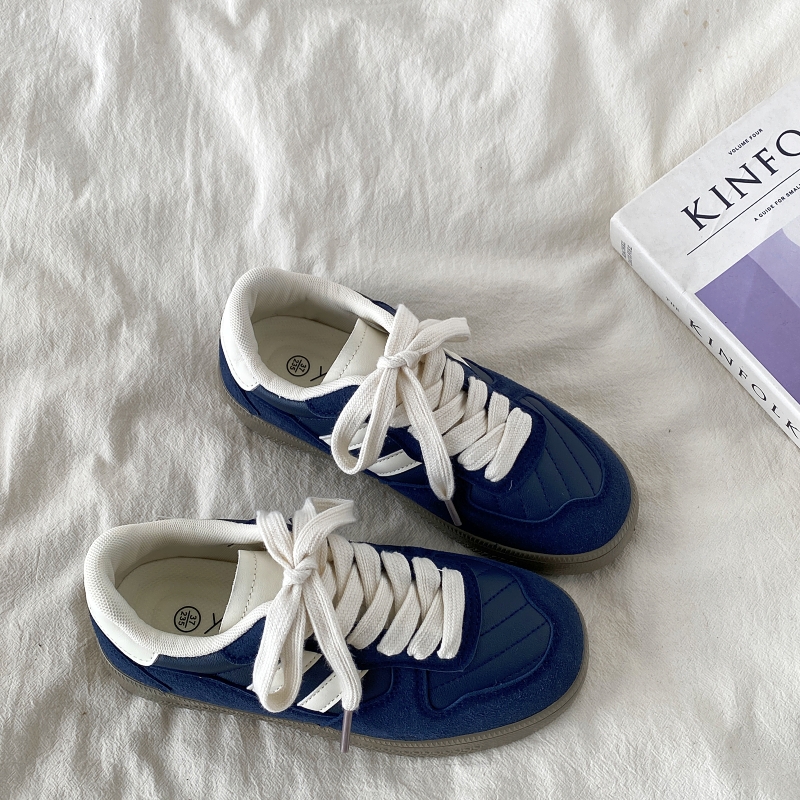 Versatile Niche Retro Thick Soled Casual Board Shoes foto 5