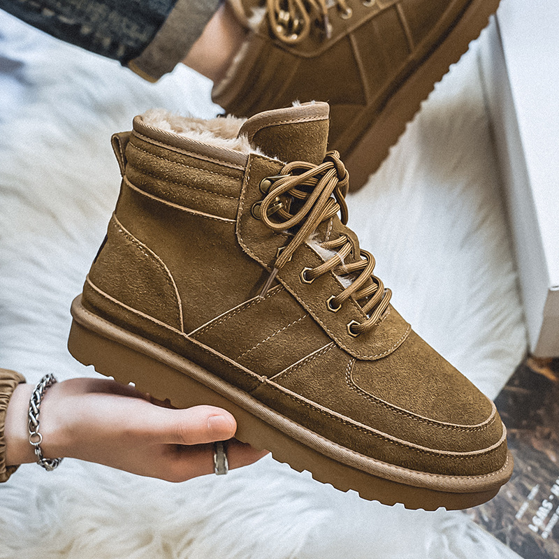 Autumn And Winter Snow Boots Men's Warm Thickened foto 5