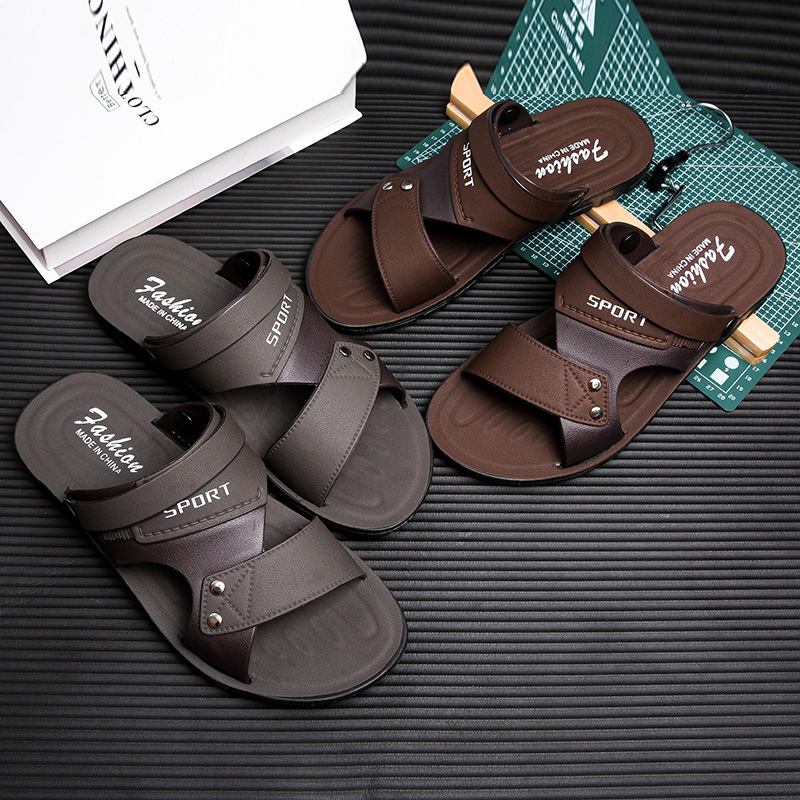 Men's Fashion Personalized All-match Beach Sandals foto 3