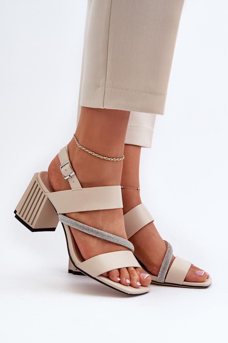 Sandalen op hak Step in style