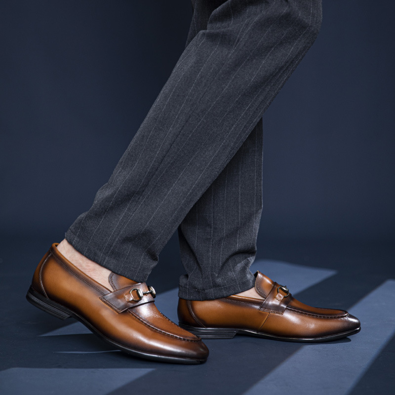 Men's Formal Business Handmade Leather Shoes foto 3