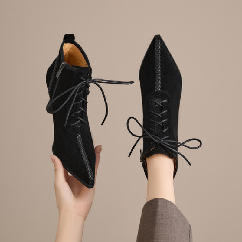 Affordable Luxury Handmade Vintage Boots For Women foto 5