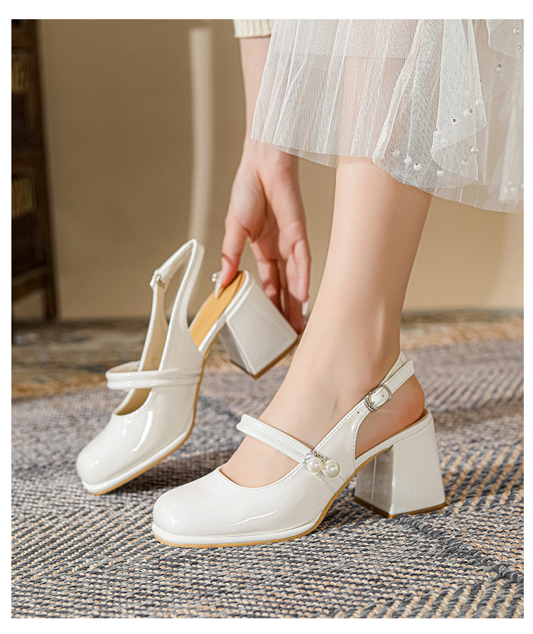 Womens Plus-Size Round-Toe Sandals For Wide And Chunky Feet foto 4