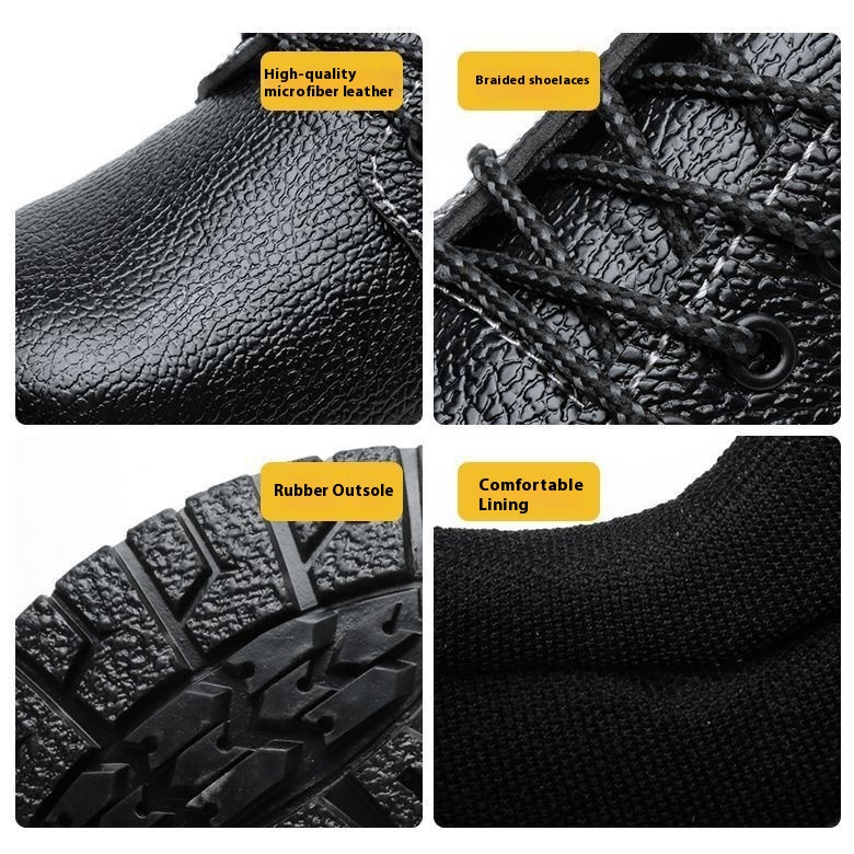 Lightweight Puncture-proof Protective Shoes For Men foto 2
