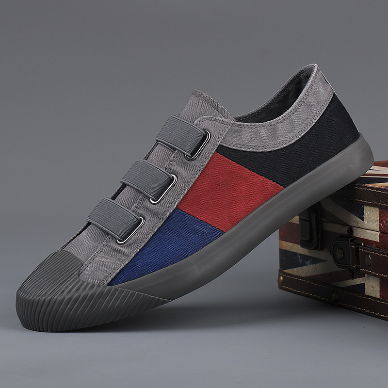 Men's Canvas Breathable Trendy Sneakers foto 5