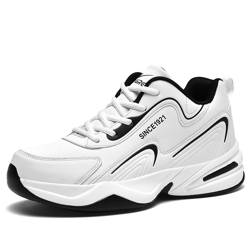 Male Leather Waterproof Leisure Non-slip Wear-resistant Travel Shoes foto 2