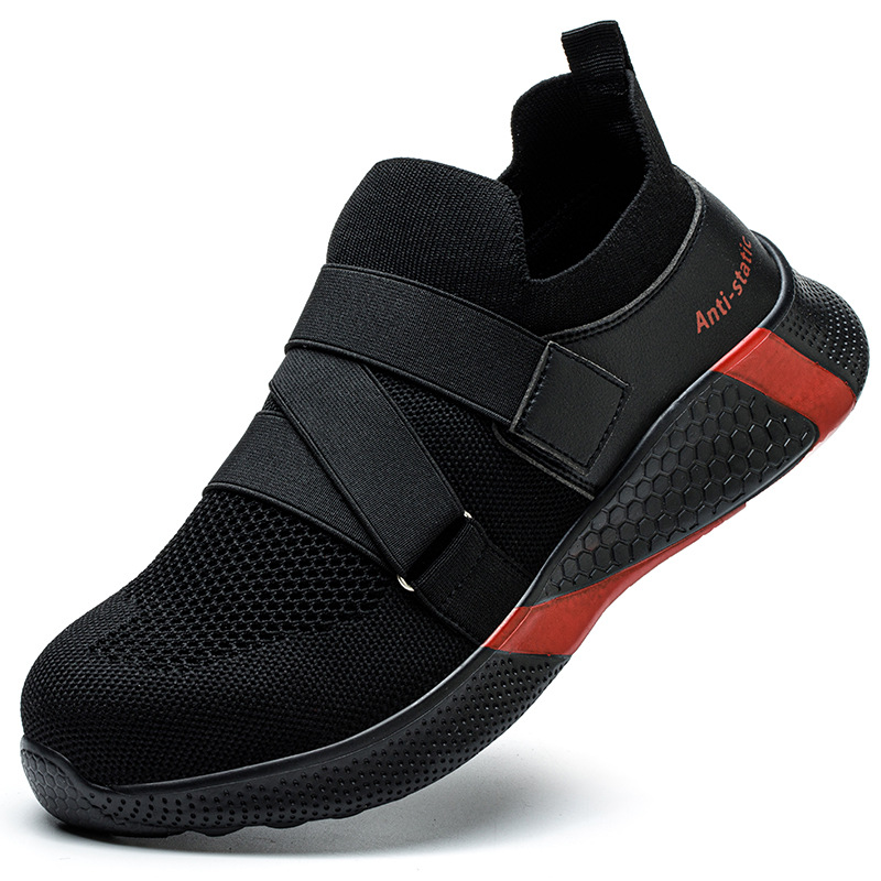 Anti-static New Attack Shield And Anti-stab Wear-resistant And Lightweight Breathable Work Safety Protective Footwear foto 5