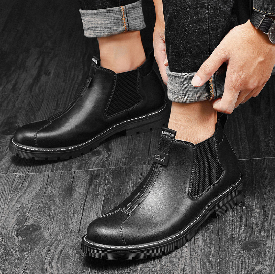 Retro Casual Men's High-top Shoes foto 2