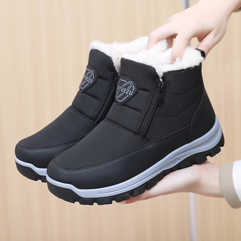 Fleece-lined Extra-thick Cold-resistant And Comfortable Side-zip Boots foto 3