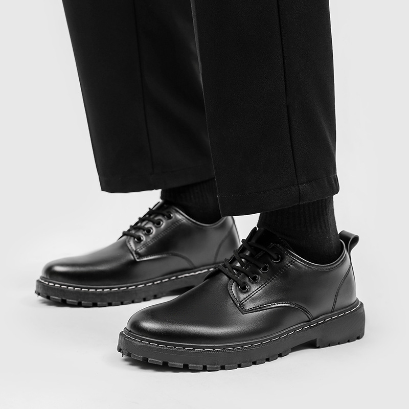 Mens Casual Waterproof Dr Martens-style Low-top Boots foto 5