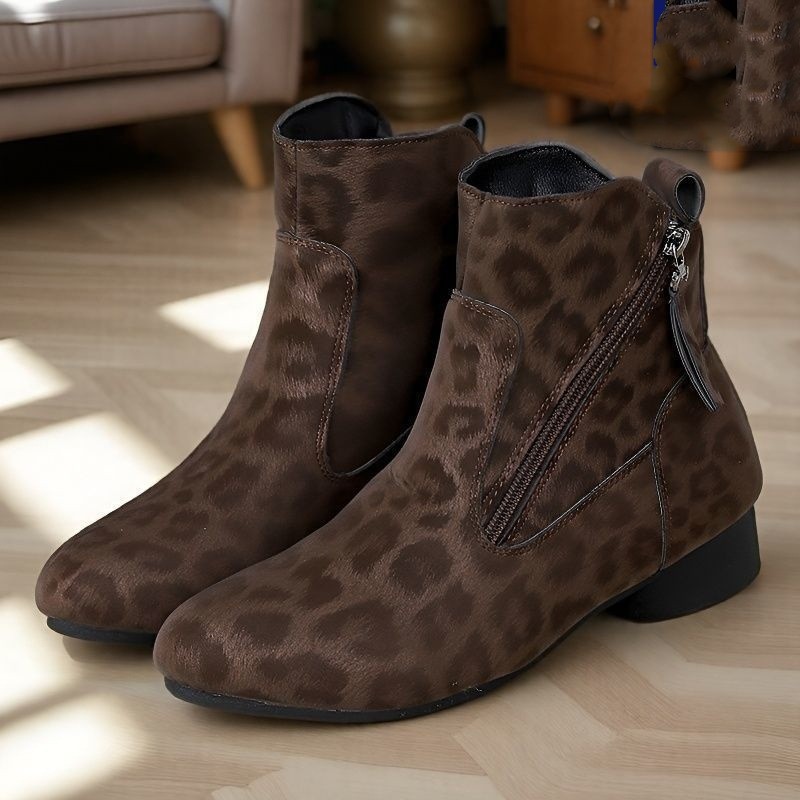 Women's Retro Suede Martin Boots Girl foto 2